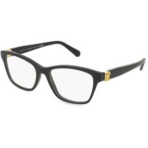 Luxottica Fashion Brillen Vertriebs GmbH Ralph Lauren 0RL6243 Damen-Brille inkl. Gläser Vollrand Cat Eye Acetat-Gestell 54/17/145, Schwarz