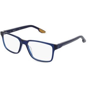 Marchon Germany GmbH Nike 7160 Unisex-Brille inkl. Gläser Vollrand Quadratisch Kunststoff-Gestell 55/17/145, Blau