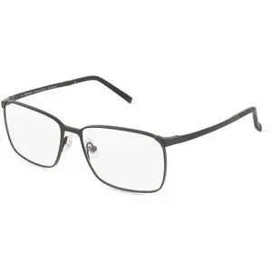 Optic Prima Co., Ltd. Fielmann TAKUMI 2004 CL ALLISTER Herren-Brille inkl. Gläser Vollrand Quadratisch Titan-Gestell 55/15/140, Grau