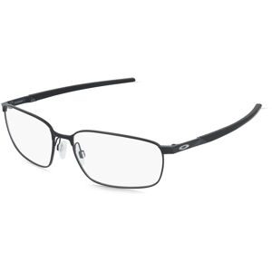 Luxottica Fashion Brillen Vertriebs GmbH Oakley 0OX3249 EXTENDER Herren-Brille inkl. Gläser Vollrand Eckig Metall-Gestell 58/16/135, Schwarz