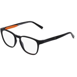 Marcolin Deutschland GmbH Timberland TB1745 Unisex-Brille inkl. Gläser Vollrand Quadratisch Kunststoff-Gestell 52/18/145, Schwarz