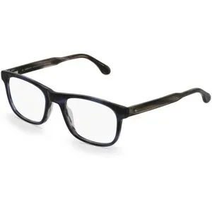 De Lotto s.r.l. Fielmann MF 034 FLEX CL Herren-Brille inkl. Gläser Vollrand Quadratisch Acetat-Gestell 56/20/140, Blau