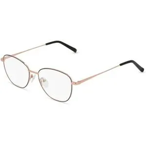 Wenzhou Bada Optical Co. , LTD Fielmann BD 500 CL Damen-Brille inkl. Gläser Vollrand Butterfly Edelstahl-Gestell 52/16/145, Grau