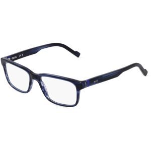 Marchon Germany GmbH Zeiss ZS23534 Unisex-Brille inkl. Gläser Vollrand Quadratisch Kunststoff-Gestell 55/17/145, Blau