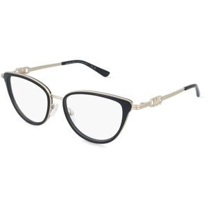 Luxottica Fashion Brillen Vertriebs GmbH Michael Kors MK3103 HILTON HEAD Damen-Brille inkl. Gläser Vollrand Cat Eye Metall-Gestell 53/17/140, Schwarz