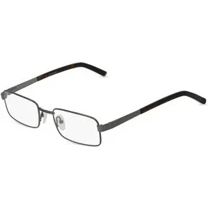 Xiamen Careyou Optical Co., Ltd Fielmann CY 019 FLEX CL Herren-Brille inkl. Gläser Vollrand Quadratisch Edelstahl-Gestell 50/19/140, Grau