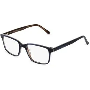 Wenzhou Bada Optical Co. , LTD Fielmann BD 504 FLEX CL Herren-Brille inkl. Gläser Vollrand Quadratisch Acetat-Gestell 52/19/145, Blau