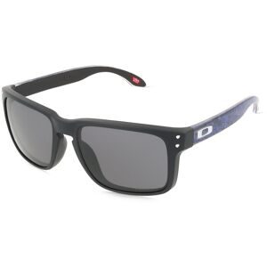 Luxottica Fashion Brillen Vertriebs GmbH Oakley OO9102 HOLBROOK Herren-Sonnenbrille Vollrand Quadratisch Kunststoff-Gestell, Schwarz