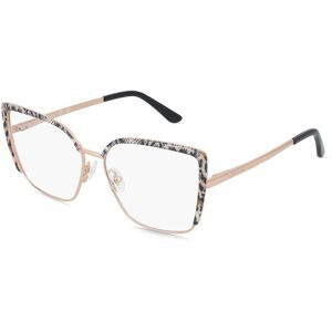 Marcolin Deutschland GmbH Guess GU50249 Damen-Brille inkl. Gläser Vollrand Quadratisch Metall-Gestell 55/14/140, Lila