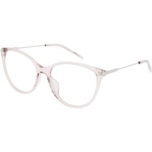 Safilo GmbH Boss 1784/G Damen-Brille inkl. Gläser Vollrand Panto Acetat-Gestell 45/16/140, Pink