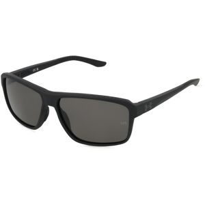 Safilo GmbH Under Armour UA KICKOFF Herren-Sonnenbrille Vollrand Quadratisch Kunststoff-Gestell, Schwarz