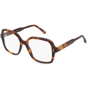 Safilo GmbH Isabel Marant IM 0257 Damen-Brille inkl. Gläser Vollrand Quadratisch Acetat-Gestell 52/17/140, Braun