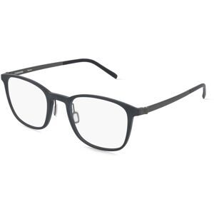 DE RIGO Vision D.A.CH. GmbH Rodenstock R7180 Herren-Brille inkl. Gläser Vollrand Quadratisch TR90-Gestell 51/22/145, Schwarz