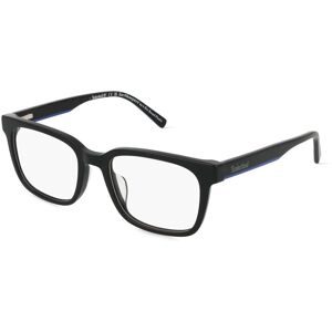 Marcolin Deutschland GmbH Timberland TB1846-H Unisex-Brille inkl. Gläser Vollrand Quadratisch Acetat-Gestell 54/19/145, Schwarz