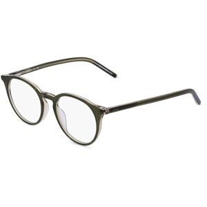 Marchon Germany GmbH Zeiss ZS22501 Unisex-Brille inkl. Gläser Vollrand Panto Acetat-Gestell 49/20/145, Grün