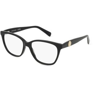 Marchon Germany GmbH Longchamp LO2715 Unisex-Brille inkl. Gläser Vollrand Cat Eye Acetat-Gestell 52/15/140, Schwarz