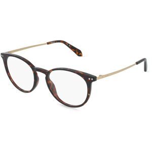 Safilo GmbH Polaroid PLD D617 Herren-Brille inkl. Gläser Vollrand Panto Kunststoff-Gestell 50/19/145, Havanna