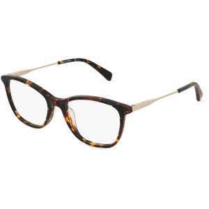 Marchon Germany GmbH Longchamp LO2683 Unisex-Brille inkl. Gläser Vollrand Quadratisch Acetat-Gestell 49/17/140, Havanna