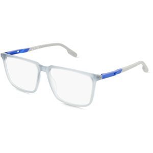 Marcolin Deutschland GmbH Adidas SP5071 Herren-Brille inkl. Gläser Vollrand Geometrisch Kunststoff-Gestell 55/15/145, Grau