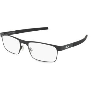 Luxottica Fashion Brillen Vertriebs GmbH Oakley OX5153 Herren-Brille inkl. Gläser Vollrand Quadratisch Titan-Gestell 56/18/138, Schwarz