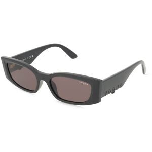 Luxottica Fashion Brillen Vertriebs GmbH Vogue 0VO5655SU Damen-Sonnenbrille Vollrand Quadratisch Kunststoff-Gestell, Schwarz