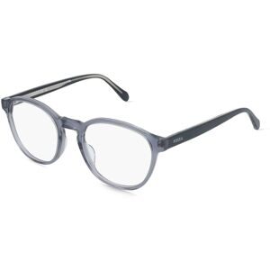 Safilo GmbH Fossil FOS 7215 Herren-Brille inkl. Gläser Vollrand Panto Acetat-Gestell 51/20/145, Transparent