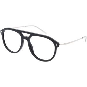 Kering Eyewear Spa Gucci GG1708O Unisex-Brille inkl. Gläser Vollrand Quadratisch Acetat-Gestell 53/17/140, Schwarz