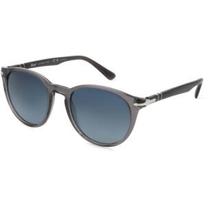 Luxottica Fashion Brillen Vertriebs GmbH Persol 0PO3152S Herren-Sonnenbrille Vollrand Panto Acetat-Gestell, Grau