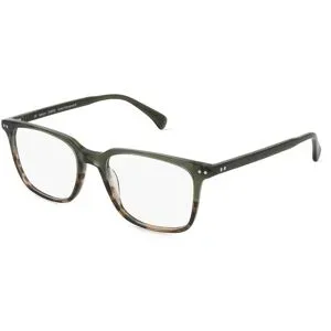 Wenzhou Olive Optical Co., Ltd Fielmann OL 026 CL GABRIEL Herren-Brille inkl. Gläser Vollrand Quadratisch Acetat-Gestell 52/18/145, Grün