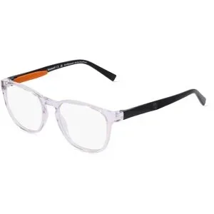 Marcolin Deutschland GmbH Timberland TB1745 Unisex-Brille inkl. Gläser Vollrand Quadratisch Kunststoff-Gestell 52/18/145, Transparent