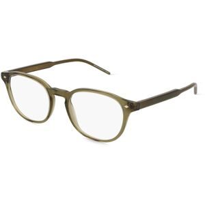 Luxottica Fashion Brillen Vertriebs GmbH Giorgio Armani 0AR7259 Herren-Brille inkl. Gläser Vollrand Panto Acetat-Gestell 50/19/145, Grün