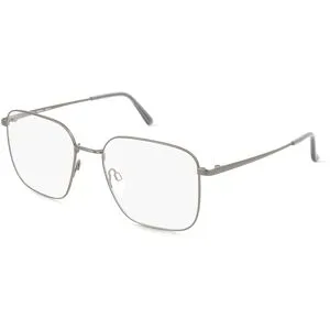 Zhangzhou Agilton Optical Co., Ltd. Fielmann MC 644 FA MASON Herren-Brille inkl. Gläser Vollrand Quadratisch Edelstahl-Gestell 56/19/145, Grau