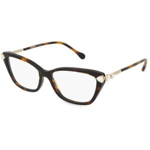 Luxottica Fashion Brillen Vertriebs GmbH Swarovski SK2011 Damen-Brille inkl. Gläser Vollrand Cat Eye Acetat-Gestell 53/16/140, Havanna