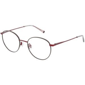 Eschenbach Optik GmbH Humphrey's 582418 Unisex-Brille inkl. Gläser Vollrand Panto Metall-Gestell 47/18/135, Rot