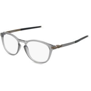 Luxottica Fashion Brillen Vertriebs GmbH Oakley 0OX8105 PITCHMAN R Herren-Brille inkl. Gläser Vollrand Rund Kunststoff-Gestell 52/19/140, Grau