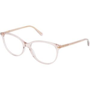 Kering Eyewear Spa Gucci GG0550O Unisex-Brille inkl. Gläser Vollrand Cat Eye Acetat-Gestell 53/16/140, Braun