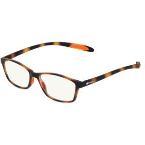 Optim KODAK CF10000 Damen-Fertiglesebrille Vollrand Quadratisch TR90-Gestell, Havanna