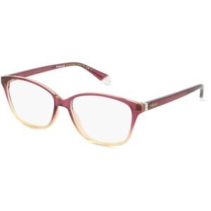 Safilo GmbH Polaroid PLD D466 Damen-Brille inkl. Gläser Vollrand Quadratisch Kunststoff-Gestell 55/15/145, Lila