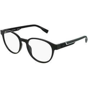 Marchon Germany GmbH Lacoste L4009MAG-SET Herren-Brille inkl. Gläser Vollrand Eckig Kunststoff-Gestell 53/19/145, Schwarz