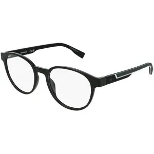 Marchon Germany GmbH Lacoste L4009MAG-SET Herren-Brille inkl. Gläser Vollrand Eckig Kunststoff-Gestell 53/19/145, Schwarz
