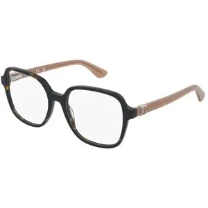 Marcolin Deutschland GmbH Guess GU2938 Damen-Brille inkl. Gläser Vollrand Quadratisch Acetat-Gestell 53/17/140, Havanna