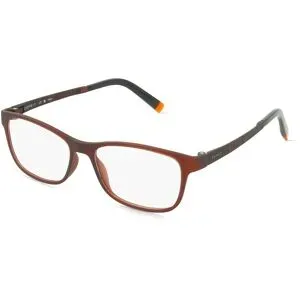 Charmant GmbH Europe Esprit 17457 Damen-Brille inkl. Gläser Vollrand Quadratisch Ultem-Gestell 50/15/135, Braun