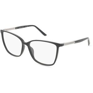 Marchon Germany GmbH Calvin Klein CK24545 Unisex-Brille inkl. Gläser Vollrand Butterfly Kunststoff-Gestell 56/15/140, Schwarz