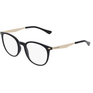 Luxottica Fashion Brillen Vertriebs GmbH Emporio Armani EA3168 Damen-Brille inkl. Gläser Vollrand Panto Kunststoff-Gestell 52/20/145, Schwarz
