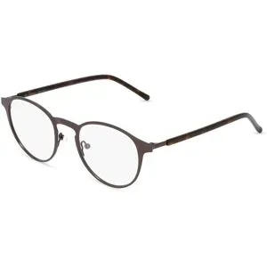 Wenzhou Bada Optical Co. , LTD Fielmann BD 419 CL Unisex-Brille inkl. Gläser Vollrand Panto Edelstahl-Gestell 50/21/145, Grau