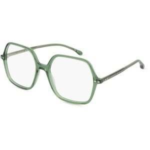 Safilo GmbH Isabel Marant IM 0150 Damen-Brille inkl. Gläser Vollrand Geometrisch Acetat-Gestell 54/17/145, Grün