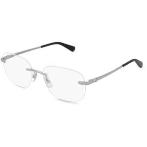 Luxottica Fashion Brillen Vertriebs GmbH Coach HC5206D Damen-Brille inkl. Gläser Randlos Geometrisch Metall-Gestell 55/17/145, Grau