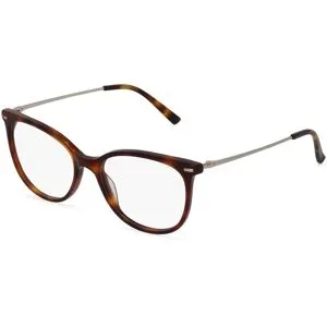 Billion Excel Optical Manufactory Co. Ltd. Fielmann BE 006 FA Damen-Brille inkl. Gläser Vollrand Panto Acetat-Gestell 52/17/135, Havanna