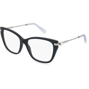 Luxottica Fashion Brillen Vertriebs GmbH Swarovski SK2060 Damen-Brille inkl. Gläser Vollrand Cat Eye Acetat-Gestell 55/16/140, Schwarz