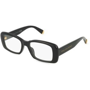 Thélios Stella McCartney SC50046I Damen-Brille inkl. Gläser Vollrand Quadratisch Kunststoff-Gestell 52/18/140, Schwarz